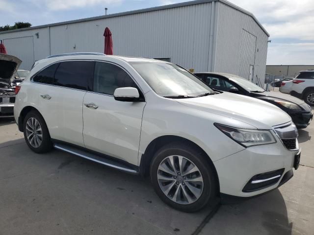 2016 Acura MDX Technology