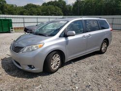 Vehiculos salvage en venta de Copart Augusta, GA: 2011 Toyota Sienna XLE