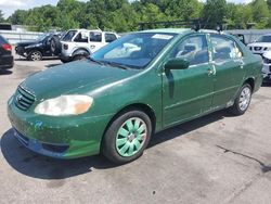 Salvage cars for sale from Copart Assonet, MA: 2004 Toyota Corolla CE