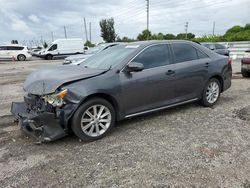 Vehiculos salvage en venta de Copart Miami, FL: 2014 Toyota Camry L