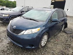 Salvage cars for sale at Windsor, NJ auction: 2012 Toyota Sienna LE