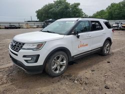 Ford Explorer salvage cars for sale: 2017 Ford Explorer XLT