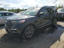 Salvage cars for sale at Duryea, PA auction: 2021 Ford Explorer XLT