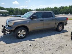 Salvage cars for sale from Copart Charles City, VA: 2010 Toyota Tundra Crewmax SR5