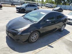 Salvage cars for sale at Sacramento, CA auction: 2016 Toyota Prius