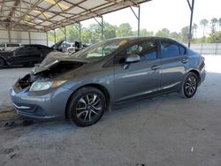 Salvage cars for sale at Cartersville, GA auction: 2013 Honda Civic EX