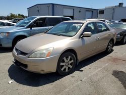 Salvage cars for sale at Vallejo, CA auction: 2005 Honda Accord EX