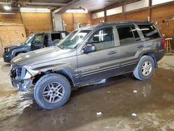 Jeep Grand Cherokee Laredo salvage cars for sale: 2004 Jeep Grand Cherokee Laredo