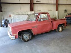 Salvage trucks for sale at Lufkin, TX auction: 1981 Chevrolet C10