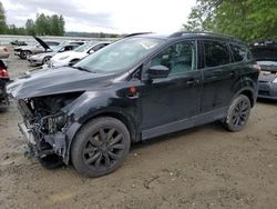Vehiculos salvage en venta de Copart Arlington, WA: 2017 Ford Escape SE