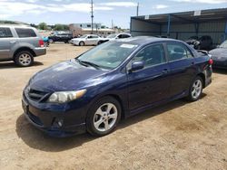 Salvage cars for sale at Colorado Springs, CO auction: 2011 Toyota Corolla Base