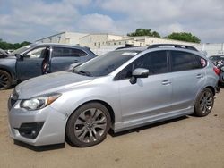 Subaru Impreza Sport Limited salvage cars for sale: 2016 Subaru Impreza Sport Limited