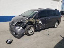 Salvage cars for sale from Copart Farr West, UT: 2015 Toyota Sienna Sport