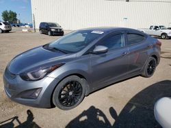 Salvage cars for sale at Rocky View County, AB auction: 2016 Hyundai Elantra SE