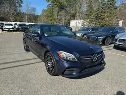 Mercedes-Benz c 300 4matic salvage cars for sale: 2020 Mercedes-Benz C 300 4matic