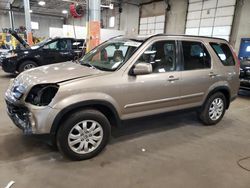 Salvage cars for sale from Copart Blaine, MN: 2005 Honda CR-V SE