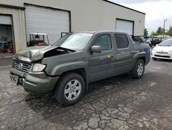 Salvage cars for sale from Copart Woodburn, OR: 2006 Honda Ridgeline RTL