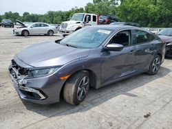 Honda salvage cars for sale: 2020 Honda Civic LX