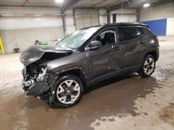 Salvage cars for sale at Chalfont, PA auction: 2021 Jeep Compass Limited