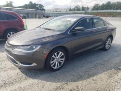 Salvage cars for sale at Spartanburg, SC auction: 2016 Chrysler 200 Limited
