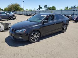 Volkswagen salvage cars for sale: 2016 Volkswagen Jetta Sport