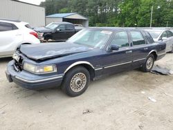 Salvage cars for sale at Seaford, DE auction: 1997 Lincoln Town Car Executive