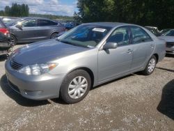 Toyota salvage cars for sale: 2005 Toyota Camry LE