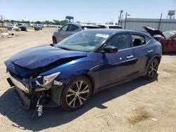 Salvage cars for sale at Dyer, IN auction: 2016 Nissan Maxima 3.5S