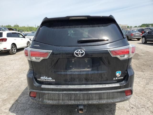 2015 Toyota Highlander LE