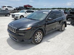 Vehiculos salvage en venta de Copart Arcadia, FL: 2016 Jeep Cherokee Limited