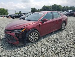 Carros salvage sin ofertas aún a la venta en subasta: 2018 Toyota Camry L