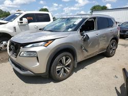 Nissan Rogue sl salvage cars for sale: 2021 Nissan Rogue SL