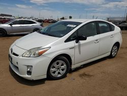 Toyota salvage cars for sale: 2010 Toyota Prius