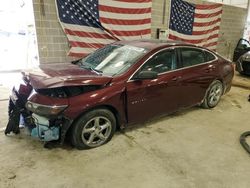 Salvage cars for sale from Copart Columbia, MO: 2016 Chevrolet Malibu LS