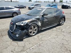 Salvage cars for sale at Van Nuys, CA auction: 2013 Hyundai Veloster Turbo