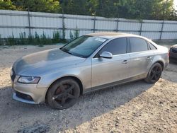 Salvage cars for sale at Hampton, VA auction: 2011 Audi A4 Premium Plus