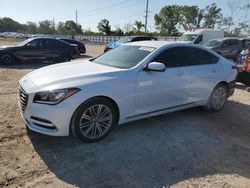 Salvage cars for sale from Copart Riverview, FL: 2018 Genesis G80 Base