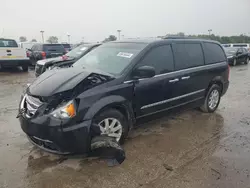 Salvage cars for sale from Copart Indianapolis, IN: 2016 Chrysler Town & Country Touring