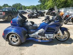 Salvage motorcycles for sale at Shreveport, LA auction: 2014 Honda GL1800 G
