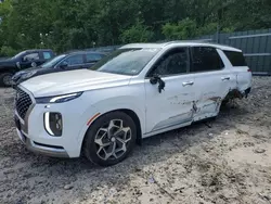 Salvage cars for sale at Candia, NH auction: 2022 Hyundai Palisade Calligraphy