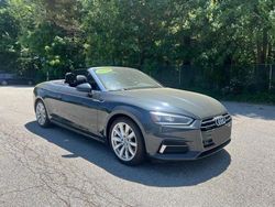 Salvage cars for sale at North Billerica, MA auction: 2018 Audi A5 Premium Plus