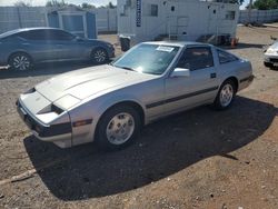 Salvage cars for sale at Oklahoma City, OK auction: 1985 Nissan 300ZX