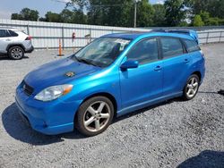 Salvage cars for sale at Gastonia, NC auction: 2007 Toyota Corolla Matrix XR