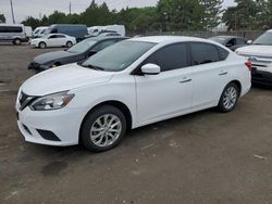 Salvage cars for sale at Denver, CO auction: 2018 Nissan Sentra S