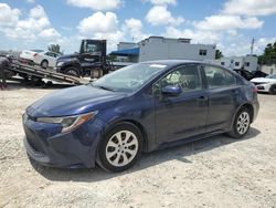 Toyota salvage cars for sale: 2021 Toyota Corolla LE