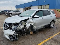 Salvage cars for sale at Woodhaven, MI auction: 2018 Chevrolet Equinox LT