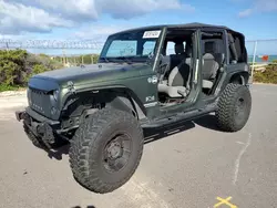 Jeep salvage cars for sale: 2009 Jeep Wrangler Unlimited X