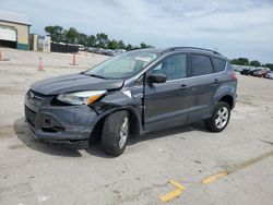 Salvage cars for sale at Pekin, IL auction: 2015 Ford Escape SE