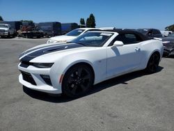 Salvage cars for sale at American Canyon, CA auction: 2016 Chevrolet Camaro SS