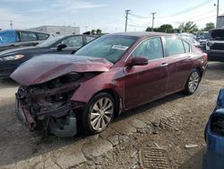 Vehiculos salvage en venta de Copart Chicago Heights, IL: 2013 Honda Accord EXL